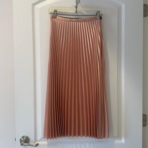 Zara pleated skirt